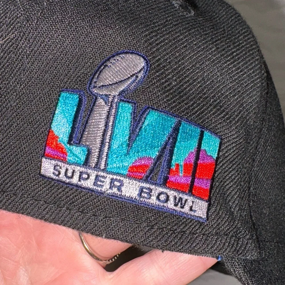 Philadelphia Eagles Super Bowl New Era Small/Medium Fitted Hat Cap LVII